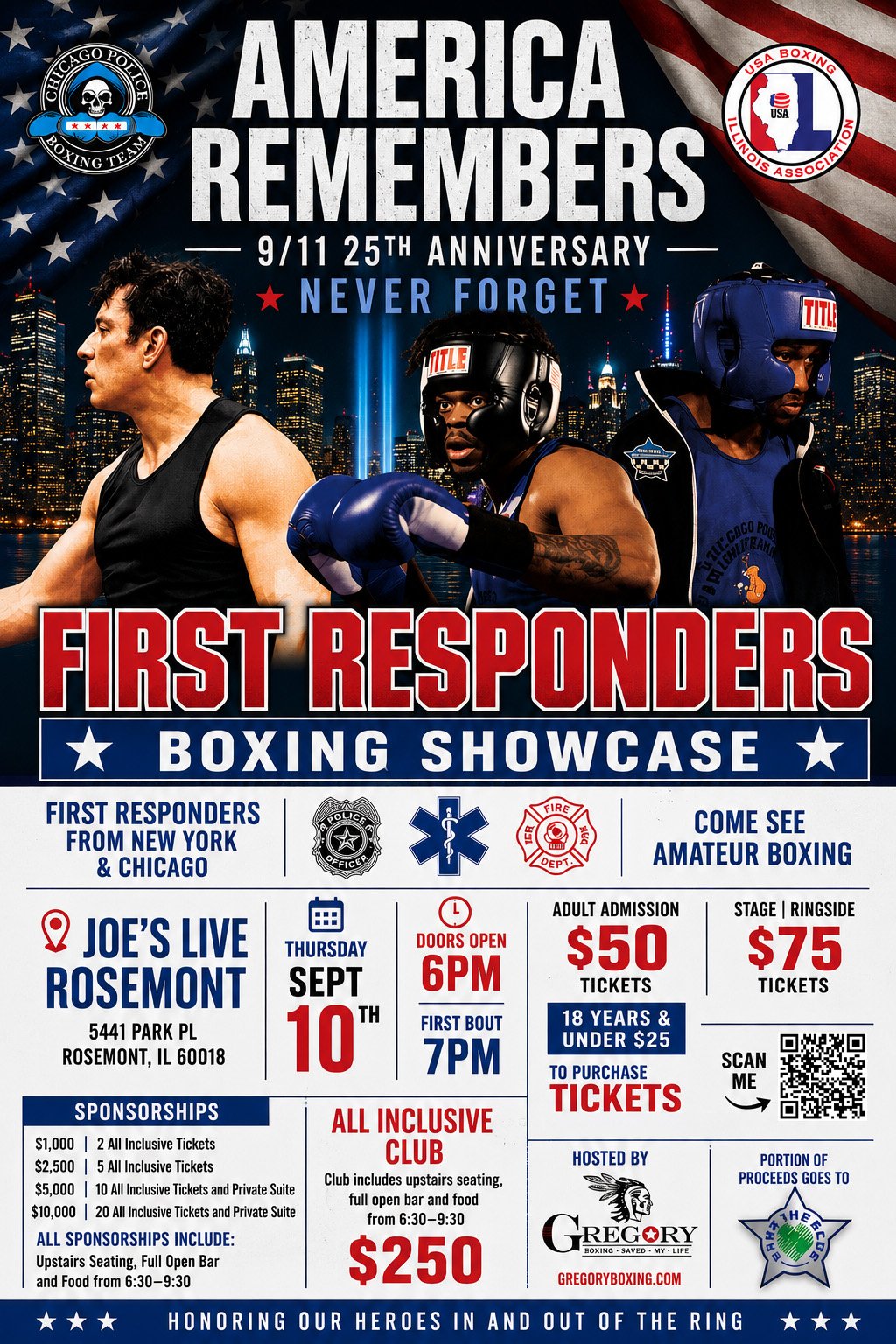 M3 Event Flyer Boxing Match Edit