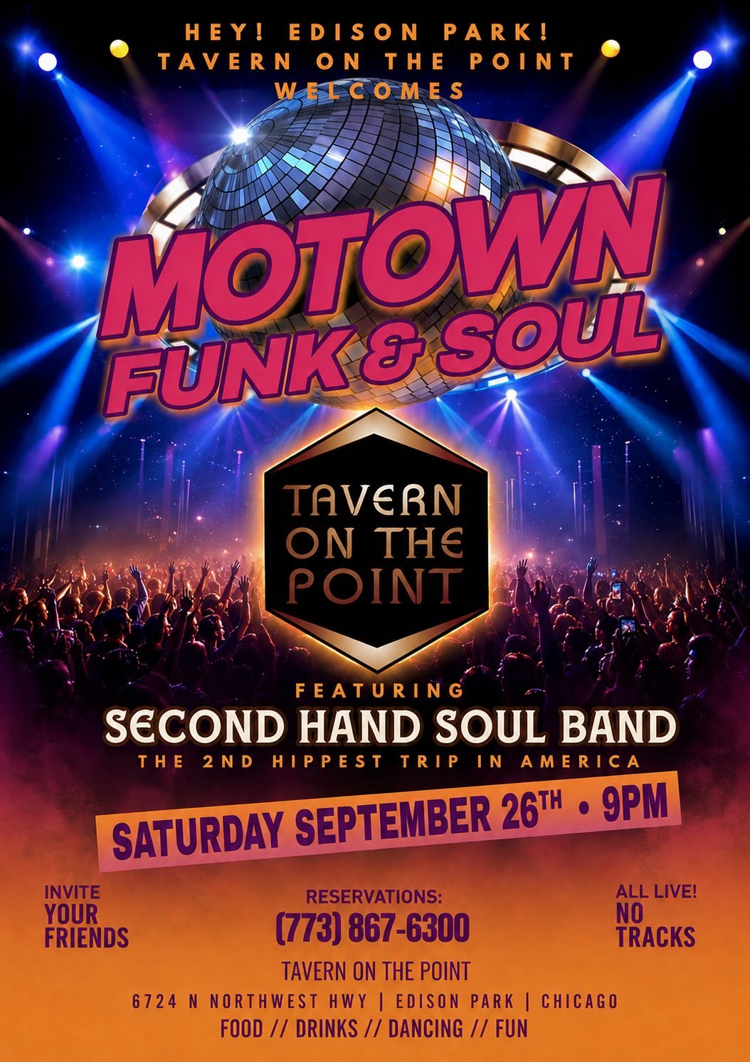 Second hand soul band live