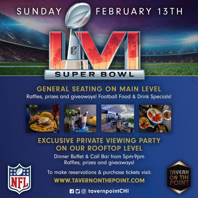 The Super Bowl Watch Party At Tavern On The Point • Tavern On the Point